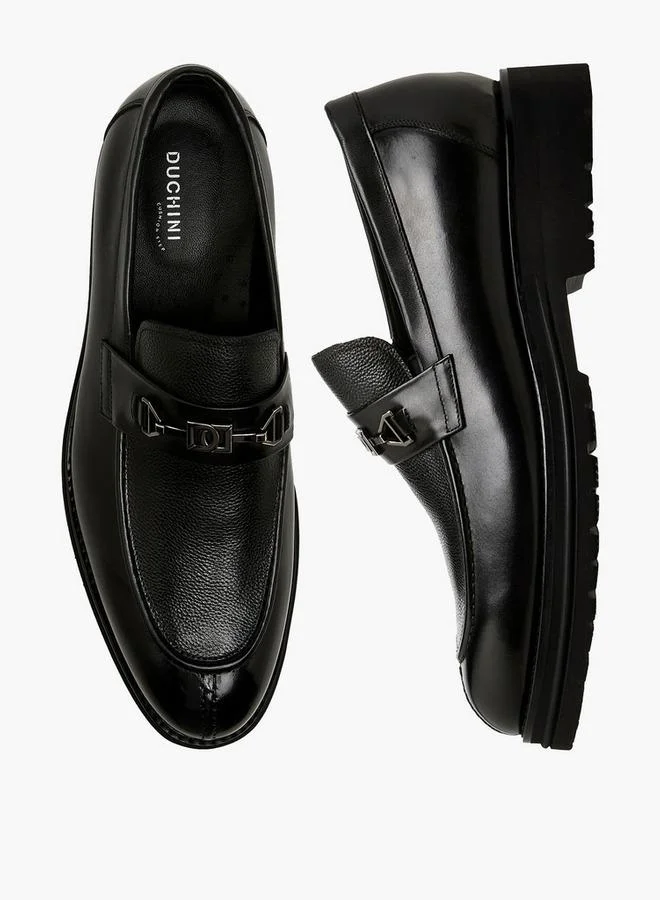 دوتشيني حذاء رجالي سهل الارتداء من الجلد